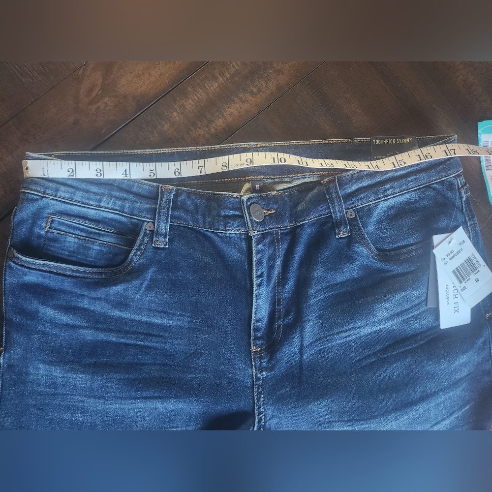 NWT Kut From The Cloth Toothpick Skinny Jeans Sz‎ 14 - Picture 6 of 9